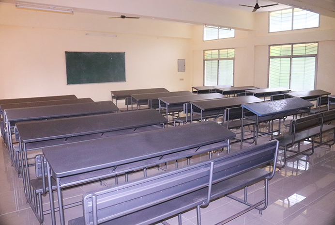 Classroom at St. Jude's Nursing College